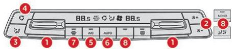 CITROEN Jumpy 3 (2016-2023) - Air conditionné automatique bizone - 1