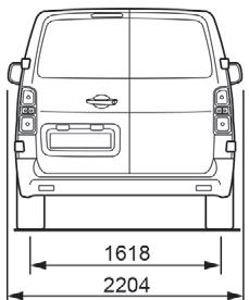 CITROEN Jumpy 3 (2016-2023) - Dimensions (en mm) - 18
