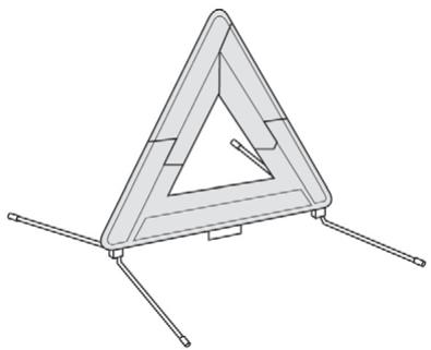 CITROEN Jumpy 3 (2016-2023) - Installation du triangle sur la chaussée - 1