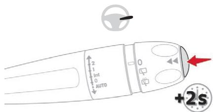 CITROEN Jumpy 3 (2016-2023) - Remise à zéro du parcours - 1