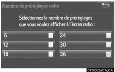 TOYOTA Rav4 (2016) - Réglage du NOMBRE de stations de RADIO préseleccionnées - 1