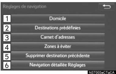 TOYOTA Rav4 (2016) - Sélectionnez "navigation". - 1