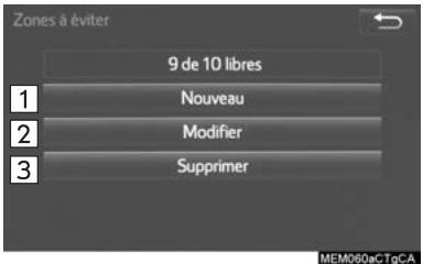 TOYOTA Rav4 (2016) - Définition des ZONES à éviter - 1