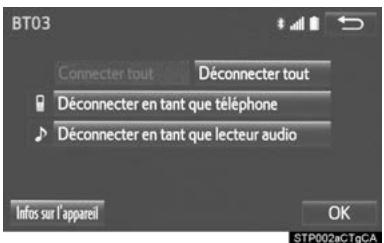TOYOTA Rav4 (2016) - Modification de l'information relative au dispositif bluetooth® - 1