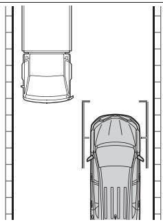 TOYOTA Rav4 (2016) - Utilisation de la ligne de guidage de largeur du vehicule - 1