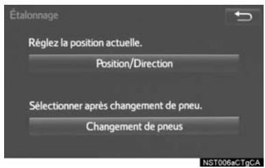 TOYOTA Rav4 (2016) - Étalonnage de la position actuelle/du changement de PNEU - 1