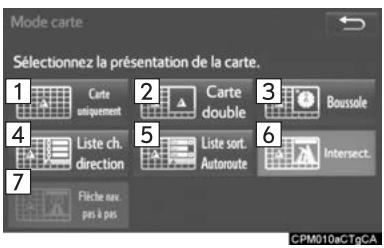 TOYOTA Rav4 (2016) - Changement de mode de CARTE - 1