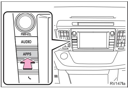 TOYOTA Rav4 (2016) - Paramètres d'entune app suite - 1
