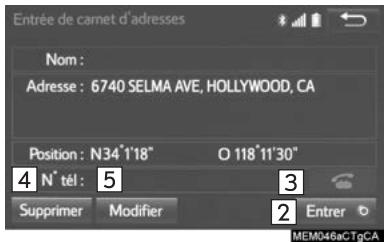 TOYOTA Rav4 (2016) - Affichage d'informations sur l'icone située à l'emplacement du curseur - 3