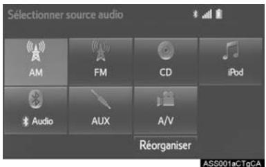 TOYOTA Rav4 (2016) - Réorganisation de la SOURCE AUDIO - 1