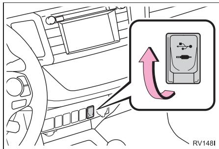 TOYOTA Rav4 (2016) - PORT usb/aux - 1