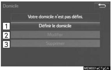 TOYOTA Rav4 (2016) - Definition du domicile - 1