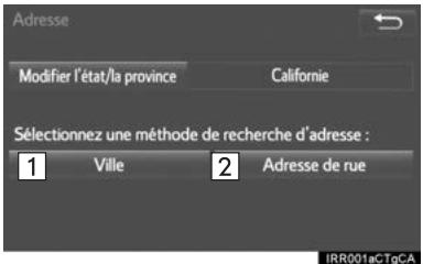 TOYOTA Rav4 (2016) - Recherche par adresse - 1