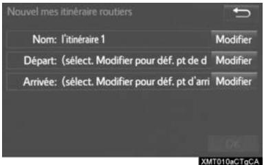 TOYOTA Rav4 (2016) - Enregistrement d'itinéraires personnels - 1