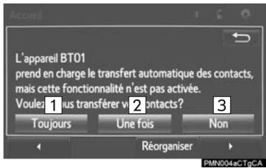 TOYOTA Rav4 (2016) - Sélectionnez l'élément souhaité. - 1