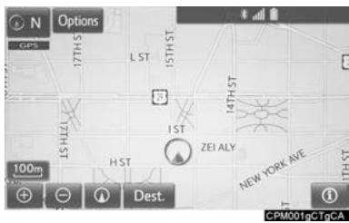TOYOTA Rav4 (2016) - Orientation de la CARTE - 2