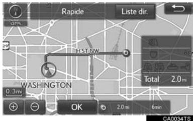 TOYOTA Rav4 (2016) - VUE d'ensemble de l'itinéraire - 1