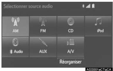 TOYOTA Rav4 (2016) - Selection d'une SOURCE AUDIO - 3