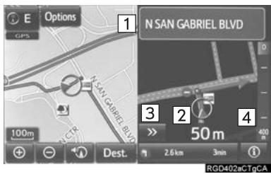 TOYOTA Rav4 (2016) - Lorsque vousapprochez d'uncroisement - 1