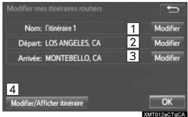 TOYOTA Rav4 (2016) - Modification d'itineraires personnels - 2