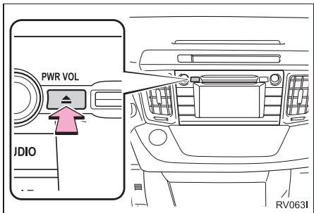 TOYOTA Rav4 (2016) - Éjection d'un DISQUE - 1