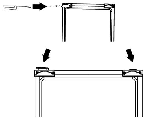WHIRLPOOL WHD26472X4E - Fixation des cales en plastique - 1