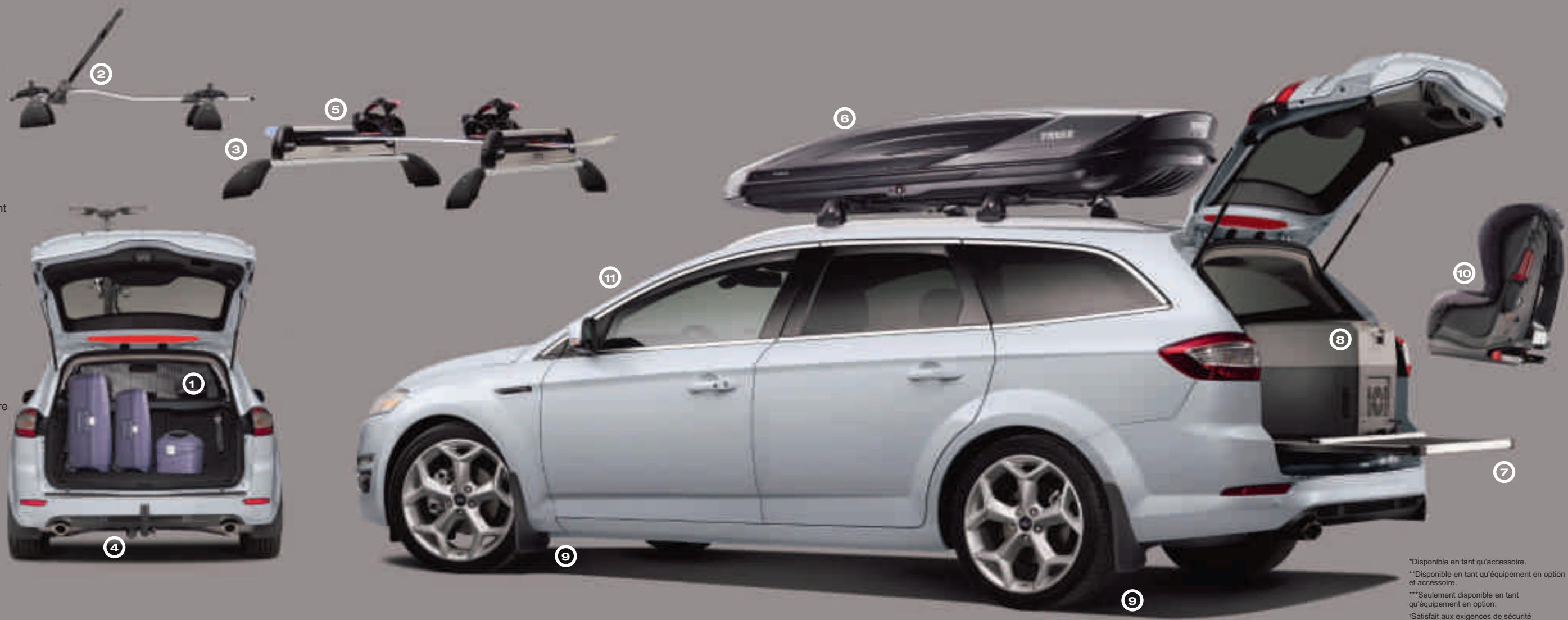 FORD Mondeo 3 (2010-2014) - Choisissez plus d'options - 1