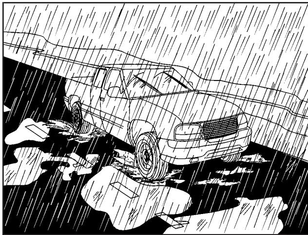 CHEVROLET Silverado (2006) - Conduite sous la pluie et sur routes humides - 1