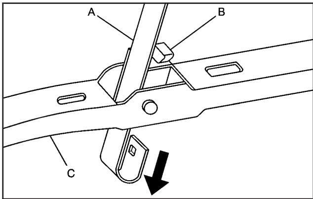CHEVROLET Silverado (2006) - Remplacement de la raclette d'essuie-glace - 2