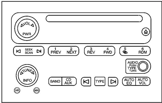 CHEVROLET Silverado (2006) - Messages radio - 1