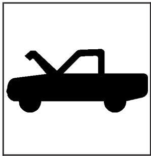 CHEVROLET Silverado (2006) - Levier d'ouverture du capot - 1