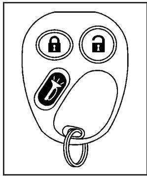 CHEVROLET Silverado (2006) - Fonctionnement du télédéverrouillage - 1