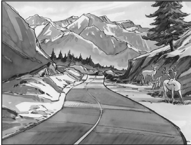CHEVROLET Silverado (2006) - Routes onduleuses et de montagne - 1