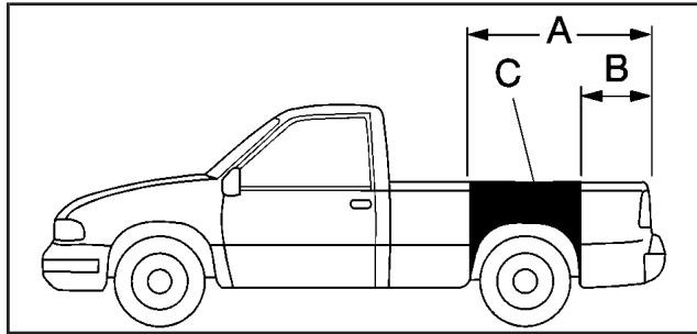 CHEVROLET Silverado (2006) - Information de chargement d'autocaravane séparable - 1