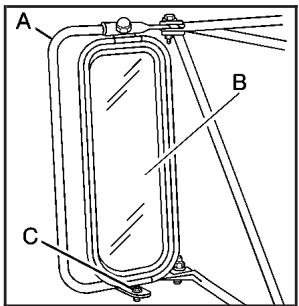 CHEVROLET Silverado (2006) - Rétroviseurs extérieurs type côte ouest - 1