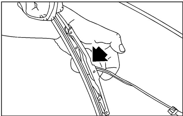 CHEVROLET Silverado (2006) - Remplacement de la raclette d'essuie-glace - 1