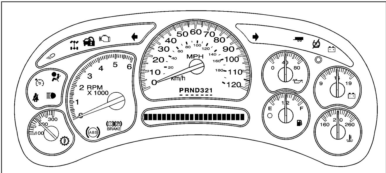 CHEVROLET Silverado (2006) - Ensemble d'instruments - 1