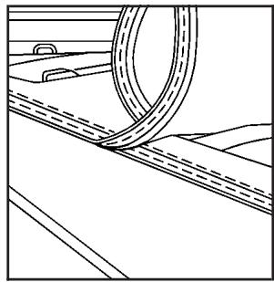 CHEVROLET Silverado (2006) - Couvercle du compartiment de rangement de toit - 1