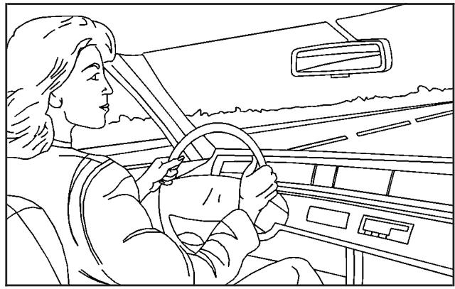 CHEVROLET Silverado (2006) - Manipulation du volant en situations d'urgence - 1