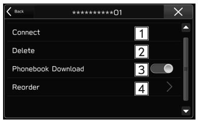 SUBARU BRZ (2020) - RéGLAGES Bluetooth - 3