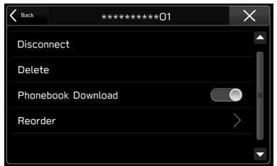 SUBARU BRZ (2020) - RéGLAGE DE LA PRIORITE DE LA CONNXION AUTOMATIQUE - 2