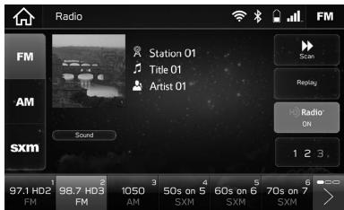 SUBARU BRZ (2020) - SELECTION D'UNE SOURCE AUDIO - 2