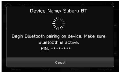 SUBARU BRZ (2020) - ENREGISTREMENT D'UN TÉLÉPHONE/PERIPHÉRIQUE Bluetooth - 2