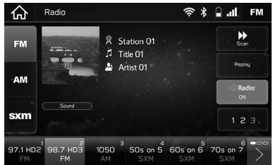 SUBARU BRZ (2020) - PRÉRÉGLAGE D'UNE STATION - 1