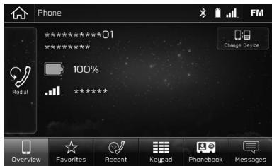 SUBARU BRZ (2020) - Sélectionné le bouton depuis lequel appeler. - 2