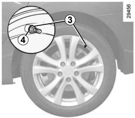 RENAULT Latitude Phase 2 (2013-2015) - Réinitialisation de la valeur de référence de la pression des pneumatiques - 1