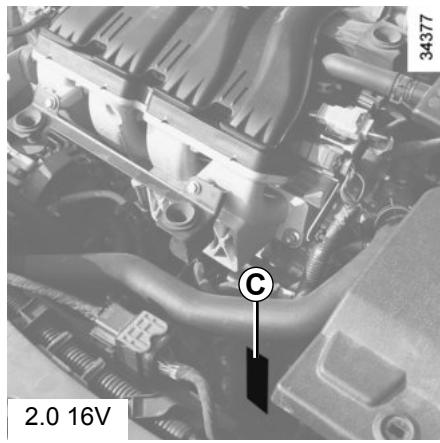 RENAULT Latitude Phase 2 (2013-2015) - Plaques d'identification moteur (1/2) - 2