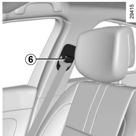 RENAULT Latitude Phase 2 (2013-2015) - Alerte de non-port de ceinture arrière (selon le véhicule) - 1
