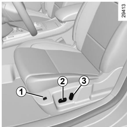 RENAULT Latitude Phase 2 (2013-2015) - Pour remettre l'appuie-tête - 3
