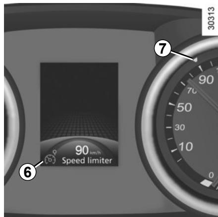 RENAULT Latitude Phase 2 (2013-2015) - Régulateur-limiteur de vitesse : fonction limiteur (1/3) - 2